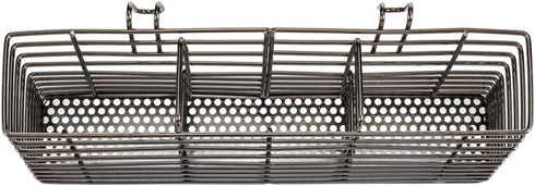 SANNO Stainless Steel Utensil Drying Rack, Silverware Holder for Dish Rack, Hanging Cutlery Organizer