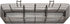 SANNO Stainless Steel Utensil Drying Rack, Silverware Holder for Dish Rack, Hanging Cutlery Organizer