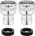 Dishwasher Faucet Adapter, 2 Pack Portable Washer Faucet Snap Adapter Connection Accessories for Male and Female