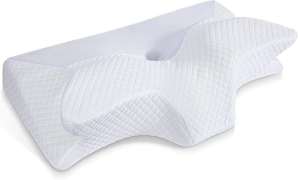 HOMCA Cervical Pillow Memory Foam Pillows - Contour Memory Foam Pillow for
