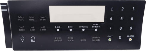 Supplying Demand 316419821 Range Black 28 Button Clock Overlay Replacement Model Specific