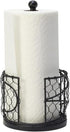 Mikasa Gourmet Basics Farmer's Market Paper Towel Holder, 12.75-Inch - Decorative Iron