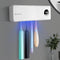 Littte Quokka Little Quokka Toothbrush Sanitizeri Holder, 2000mAh Rechargeable Cordless Wall Mounted Holders for