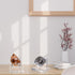 4 Pcs Rock Display Stand with Metal Arms and Acrylic Base, Decorative Easel for Mineral Crystal Display