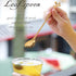 Long Handle Iced Tea Spoons Set of 6, Comicfs 7.6" Gold Leaf Cocktail Stirring Spoons, Dishwasher Safe