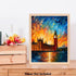 Bestbuddy Pet 11X14 Unframed Starry Night Van Gogh Inspired Art Print Poster, London Landmark Decor