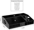 Coffee Station Organizer - New Upgrade Metal Coffee Bar Organizer for Countertop, Office Breakroom Tea Storage