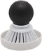 KitchenAid Palm Brush with Dish Tray to Keep Countertops Dry and Clean,