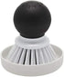 KitchenAid Palm Brush with Dish Tray to Keep Countertops Dry and Clean,
