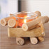 Rose Tealight Candles, 12 Pieces Handmade Delicate Flower Candles with 100PCS Silk Rose Petals for Weddings,