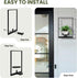 Set 2, Wall Plant Holder Floating Shelves for Wall of Wall Planters for Indoor Plants - Premium Metal Hanging Plant
