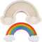 Large Size Rainbow Cake Fondant Mold, Rainbow Cloud Silicone Molds for Baby Birthday Cake Decoration