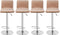 Velvet Bar Stool Seat Covers, Square Barstool Slipcovers, Counter Height Chair Covers