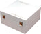 Keepsake Box for Memories, Large White Wooden Storage Box