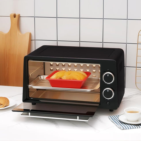 8 Inch Silicone Square Cake Pan, Nonstick Molds for Brownie, Cake, Bread, Pie, Lasagna (2 Packs)