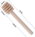 CJFocus 150 3 inch Pcs Honey Dipper Sticks, Mini Wooden Honeycomb Stick, Small Honey Spoons Stirrer Stick for Honey Jar