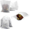 100 Pack Muslin Drawstring Bags - Disposable Small Mesh Bags for Cooking, Soaking, DIY Craft Spices Storage, Weeding