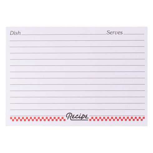 Weatherbee Recipe Cards, 3-Inches x 5-Inches, Set of 24
