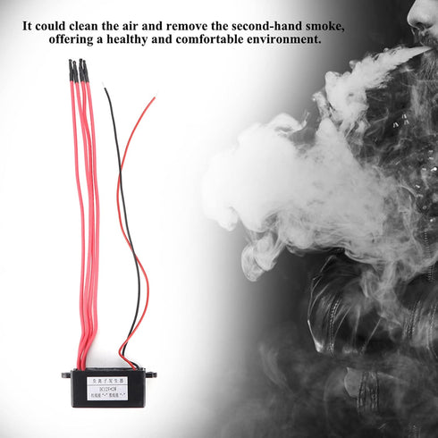 Anion Generator Module, Mini Air Purifier, Home Negative Ion Generator Ionizer Module, 4 Negative Line (DC12V)