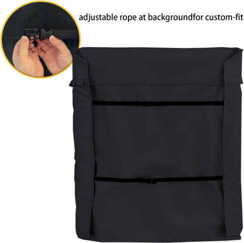 Twin Tub Washing Machine Cover for 28lbs Portable Mini Compact Washer, Waterproof & Sun-Proof, Zipper Design