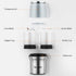 Secura Brands Coffee Grinder Electric Spice Herb Seeds Grinder with Two Glass Bowl, Dry and Wet Grinder