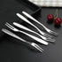 Ggbin Mini Dessert Forks - 12-Piece Stainless Steel Fruit Forks