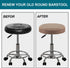 GAMUKAI 2 Pack 16"-18", Counter, Round Bar Stool Covers Stretchable Round Vanity Stool Cover, Fits Diameter Elastic Hem
