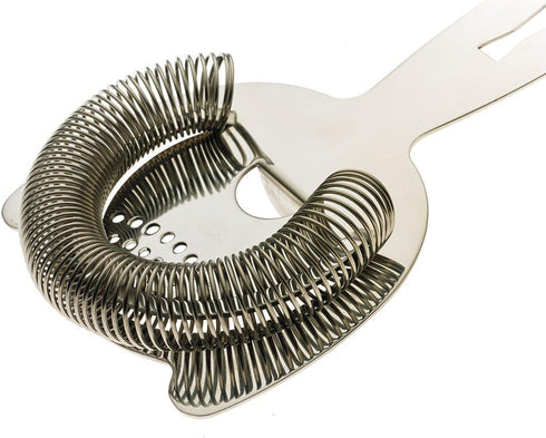 Barfly Heavy Duty Spring Bar Strainer - Stainless Steel