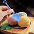 100 PCS Colorful Mini Shovel Shape Disposable Plastic Spoons, 4.8 Inch for Ice Cream and Dessert