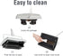 JEHONN Carpet Floor Sweeper with Horsehair, Non Electric Manual Sweeping, Rotor Brush Heavy Duty for Pet Hair Clean