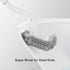 Diveotree 1pack) Toilet Cleaner Brush, Toilet Brush and Holder for Dead Corner Cleaning, Wall Mounted Toilet Bowl Brush