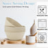 PYRMONT 36 OZ Cereal Bowls Wheat Straw Bowls Set of 6, Reusable Soup Bowls, Microwave & Dishwasher Safe