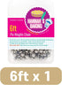 Stainless Steel Chain Pie Weights for Baking Supplies | Reusable, Easy to Clean, Oven Safe (6 feet)