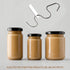 Bezseili 2PCS Peanut Butter Stirrer - Mixer Tool, Multipurpose Stainless Steel Nut Butter Manual Churner Gadgets Jam