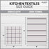 AMOUR INFINI Cotton Kitchen Dish Cloths Set of 8, Highly Absorbent, Super Soft Premium Terry Cleaning Cloth (12"x12"