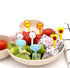 Yangcan0507 50 Pcs Food Fruit Fork Picks for Kids, Cute Animals Bento Box Decor Forks for Cake Dessert Party