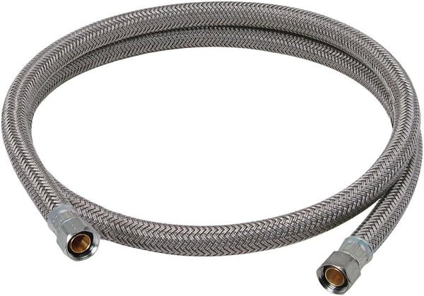 Brasscraft 89645 B1-20DW F 3/8-Inch Comp by 20-Inch Dishwasher Connector, White, 3/8-Inch Comp x 3/8-Inch Comp x