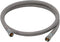 Brasscraft 89645 B1-20DW F 3/8-Inch Comp by 20-Inch Dishwasher Connector, White, 3/8-Inch Comp x 3/8-Inch Comp x