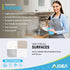 Kitchen-10PK, 7" 6" AIDEA Swedish Dishcloths for Absorbent Sponge Dish Cloth, Dishcloths for Washing Dishes, Reusable