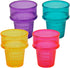 Alo Creations Set 4 4 Summer of Ice Cream Dishes Waffle Cone Pattern in Assorted Bright Colors Ice Cream Social Ice