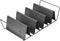 Chicago Metallic Professional 6-Shell Baked Taco Rack, Grey, 15-Inch by 7-Inch, Perfect for Baking