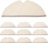 Yetaha 10 Pack Microfiber Mop Cloth for Xiaomi Roborock S5 S50 S51 S55 S6 S6 MaxV S5 Max Robot Vacuum Cleaner