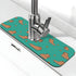 KIKICHUA Cute Capybara Play Eat Food Kitchen Sink Splash Guard Faucet Mat Super
