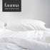 FAUNNA 600TC 100% Cotton Pillow Protectors - Queen Size (20x30), 4 Pack, Oeko-TEX Certified, White