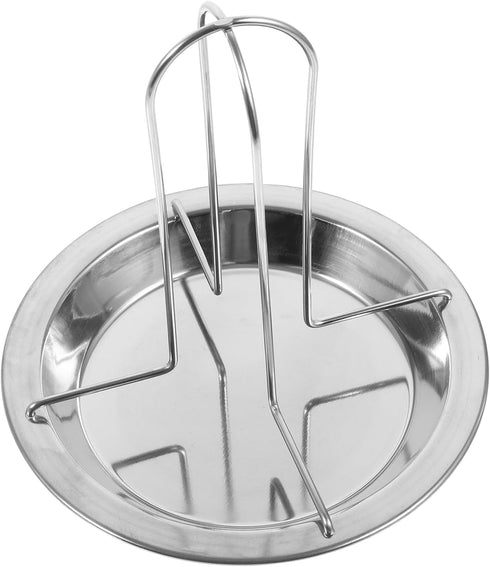 Yardwe Chicken Roaster Rack, Stainless Steel Vertical Roaster Rack for Grill Oven BBQ
