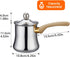 Set, 720ml(24oz),Coffee SANQIAHOME Quality Turkish Coffee Pot Maker, Chai Pot, Arabic,Briki Greek Coffee Pot, Coffee