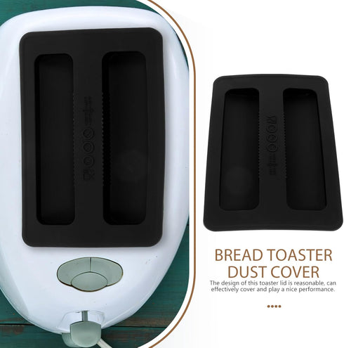 Kichvoe Bread Toaster Silicone Lid Cover, 6.2 * 4 Inch, Toaster Appliance Top Cover for Sandwich Maker