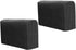 BESPORTBLE Chair Arm Protectors, Sofa Armrest Cover, Stretch Armchair Slipcover Protector, 2pcs (Black)