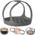 Pressure Cooker Sling, Silicone Bakeware for 6 Qt/8 Qt Instant Pot, Ninja Foodi, Anti-scalding Lifter Steamer Rack,