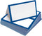 Tented Place Cards - 50 Pack Folded Cards for Weddings, Buffet Labels, Banquet Tables, Cocktail Parties, Name Cards